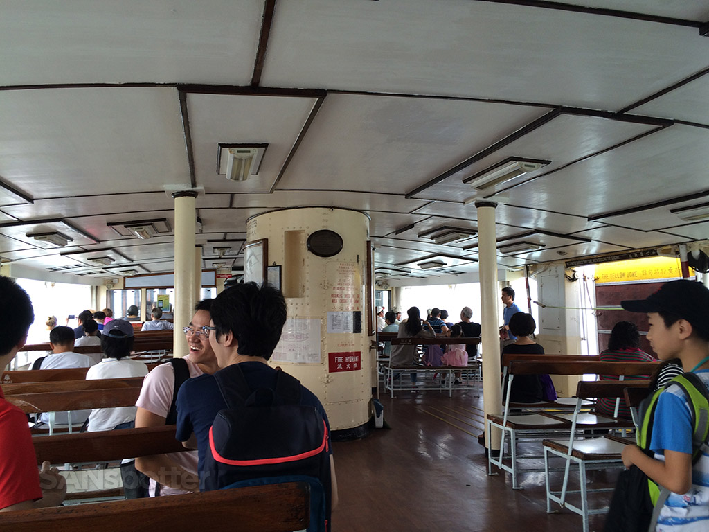 Star Ferry interior