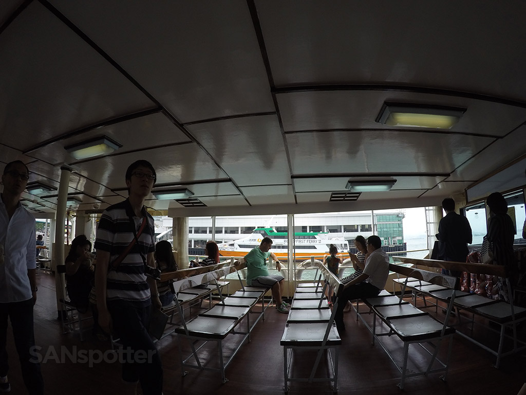 inside the star ferry hong kong