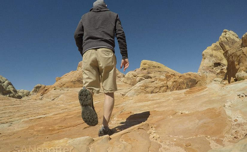 Hiking through the Valley of Fire