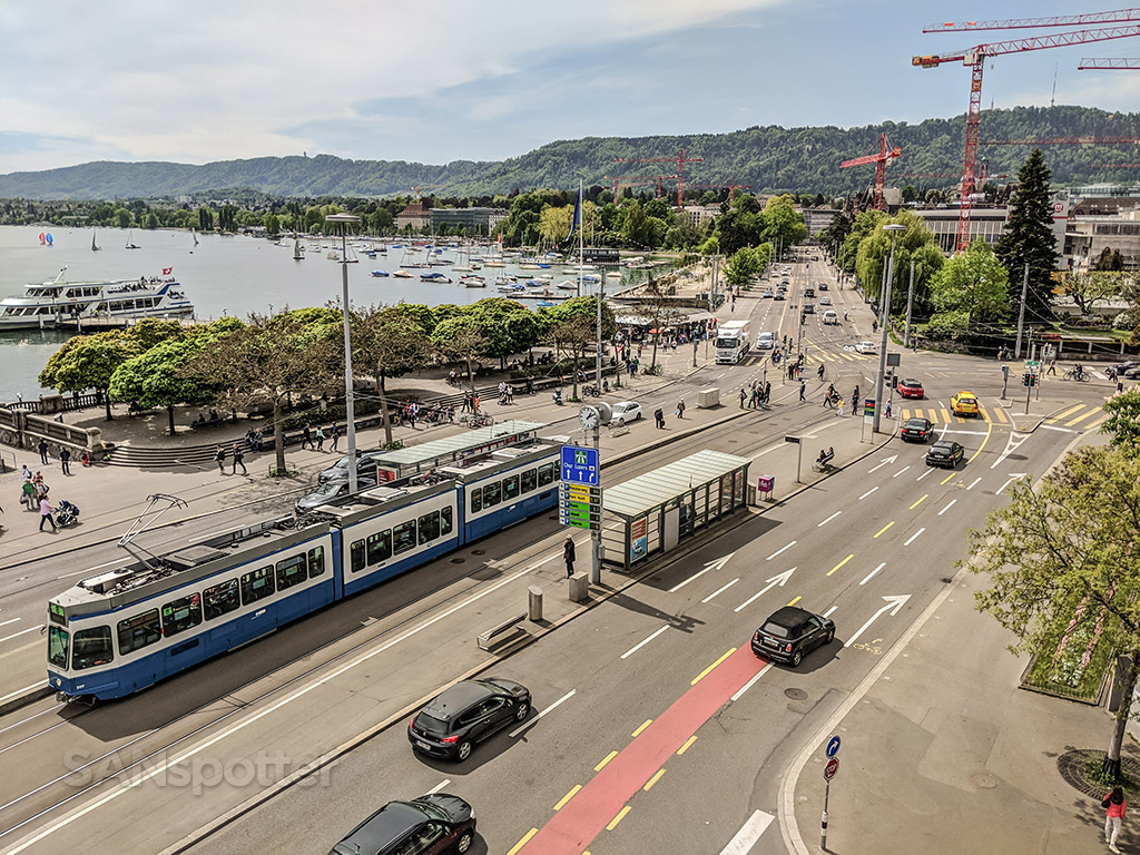 Cycling in the city of Zürich