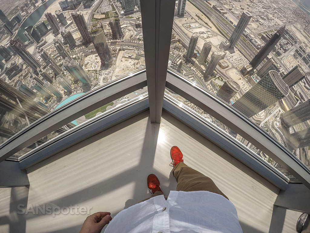 SANspotter selfie Burj Khalifa 