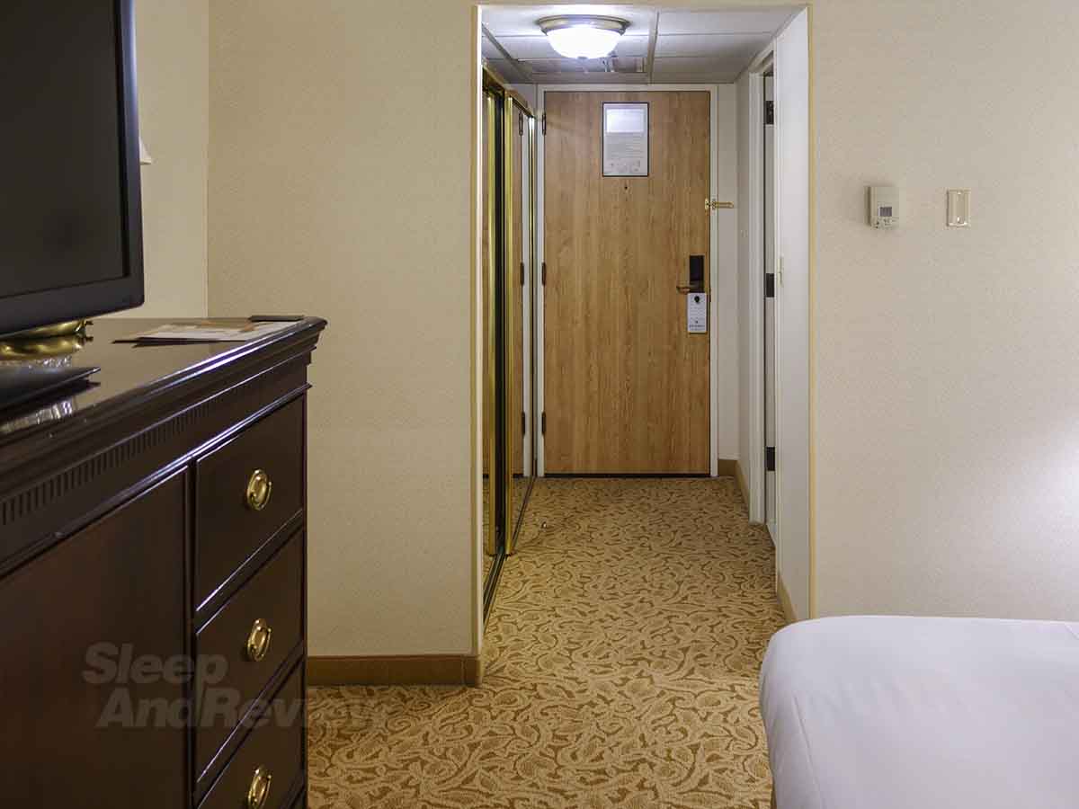 IAH Marriott hotel room door
