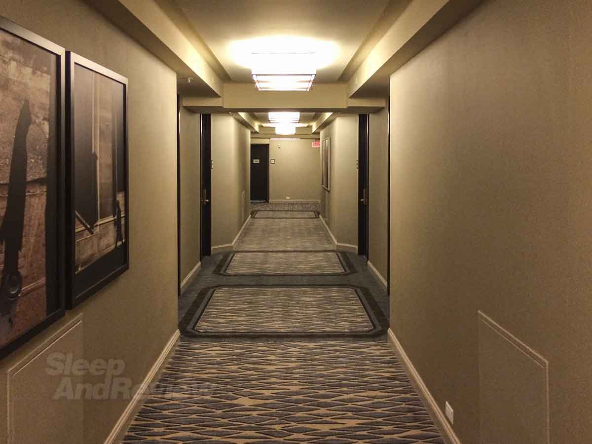 Westin St Francis 25th floor hallway