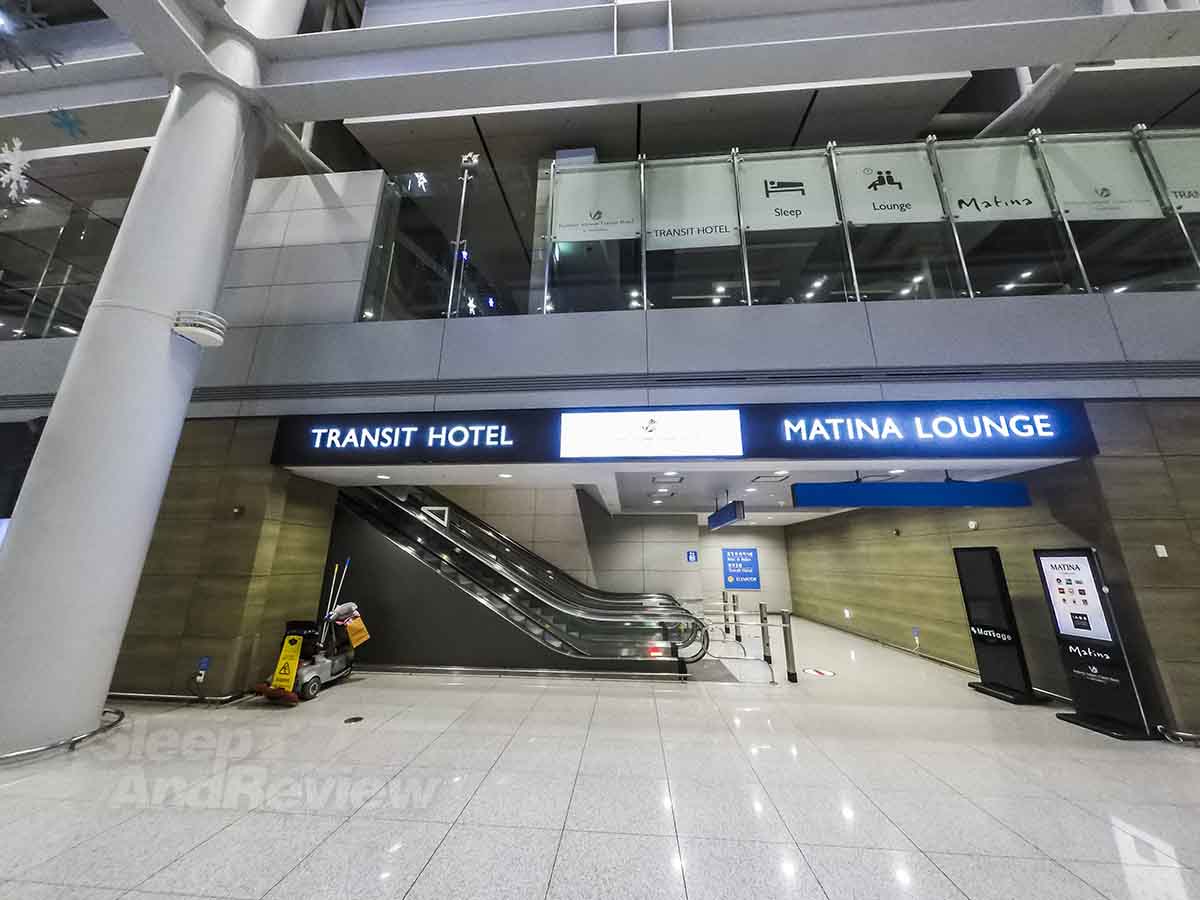 Incheon Airport Transit Hotel location