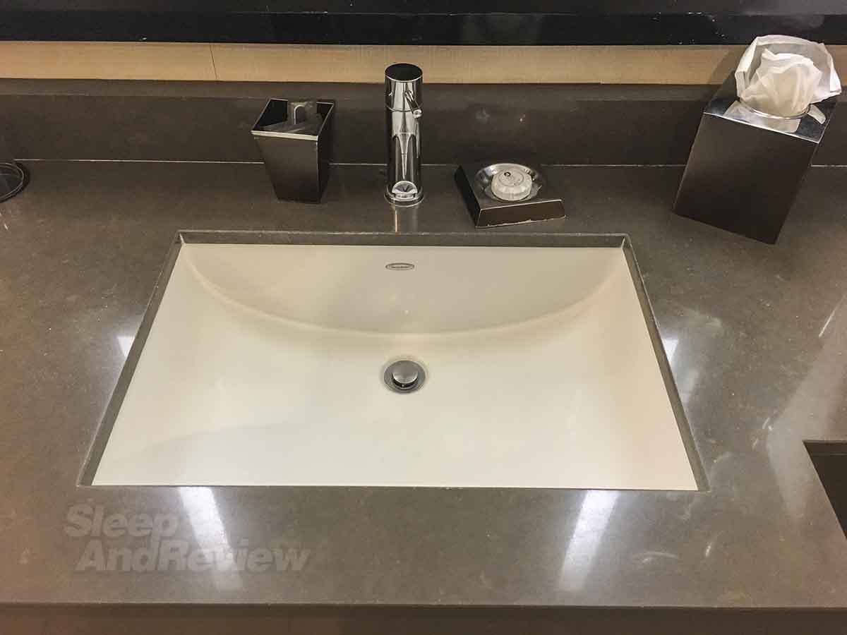 Sofitel Hotel Beverly Hills bathroom vanity