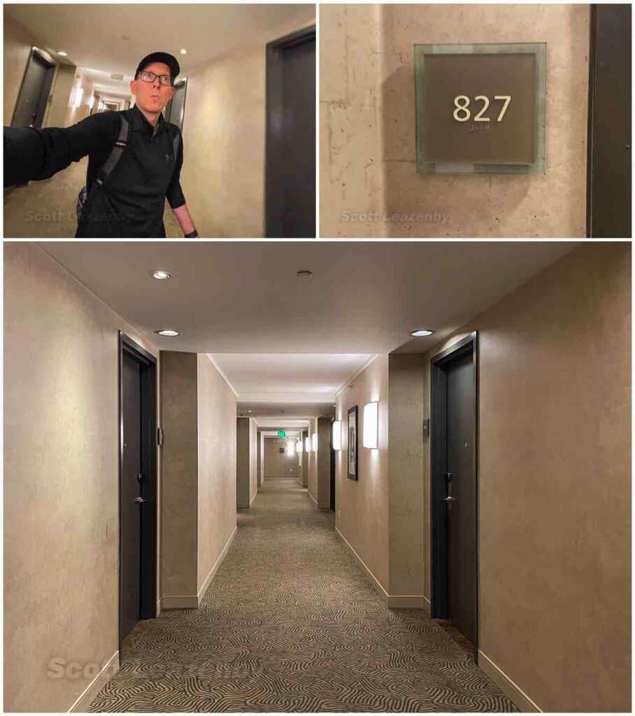 Westin dtw hotel 8th floor hallway
