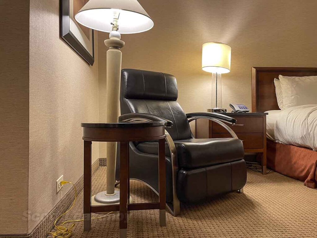 Hilton ORD room chair