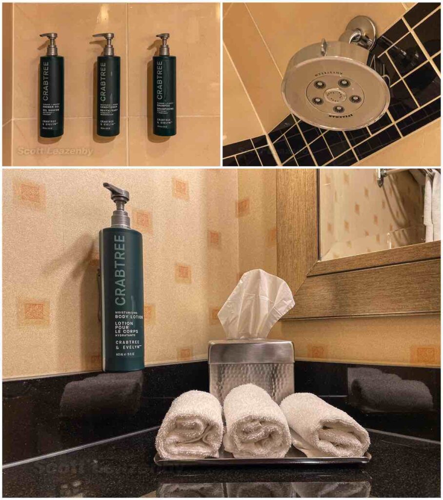 Hilton ORD bathroom amenities