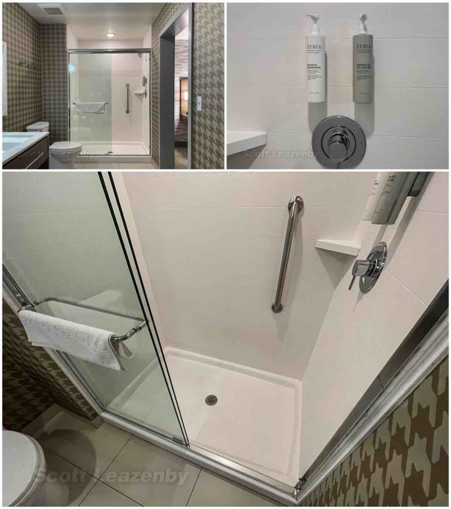 Home2 Suites Grand Blanc bathroom shower