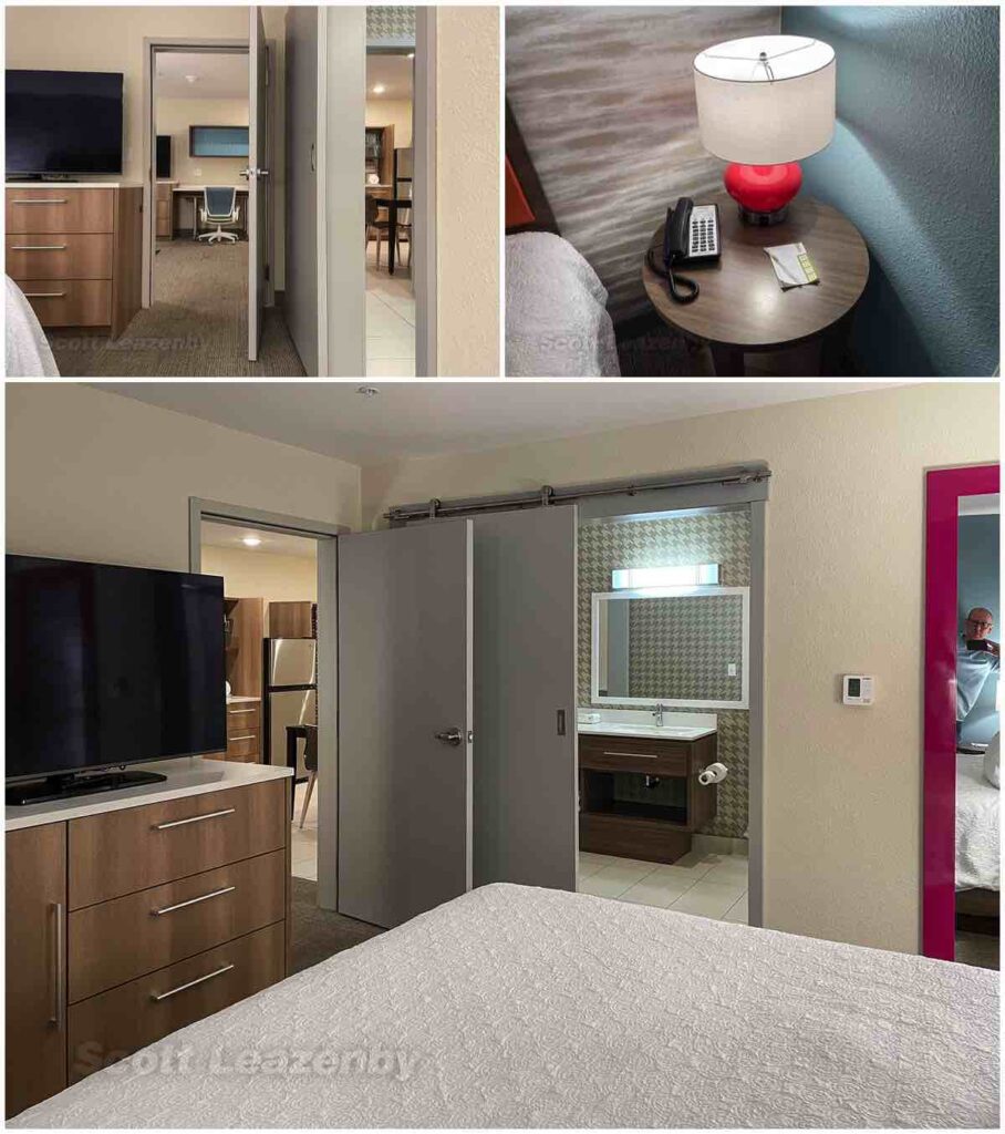 Home2 Suites Grand Blanc bedroom details