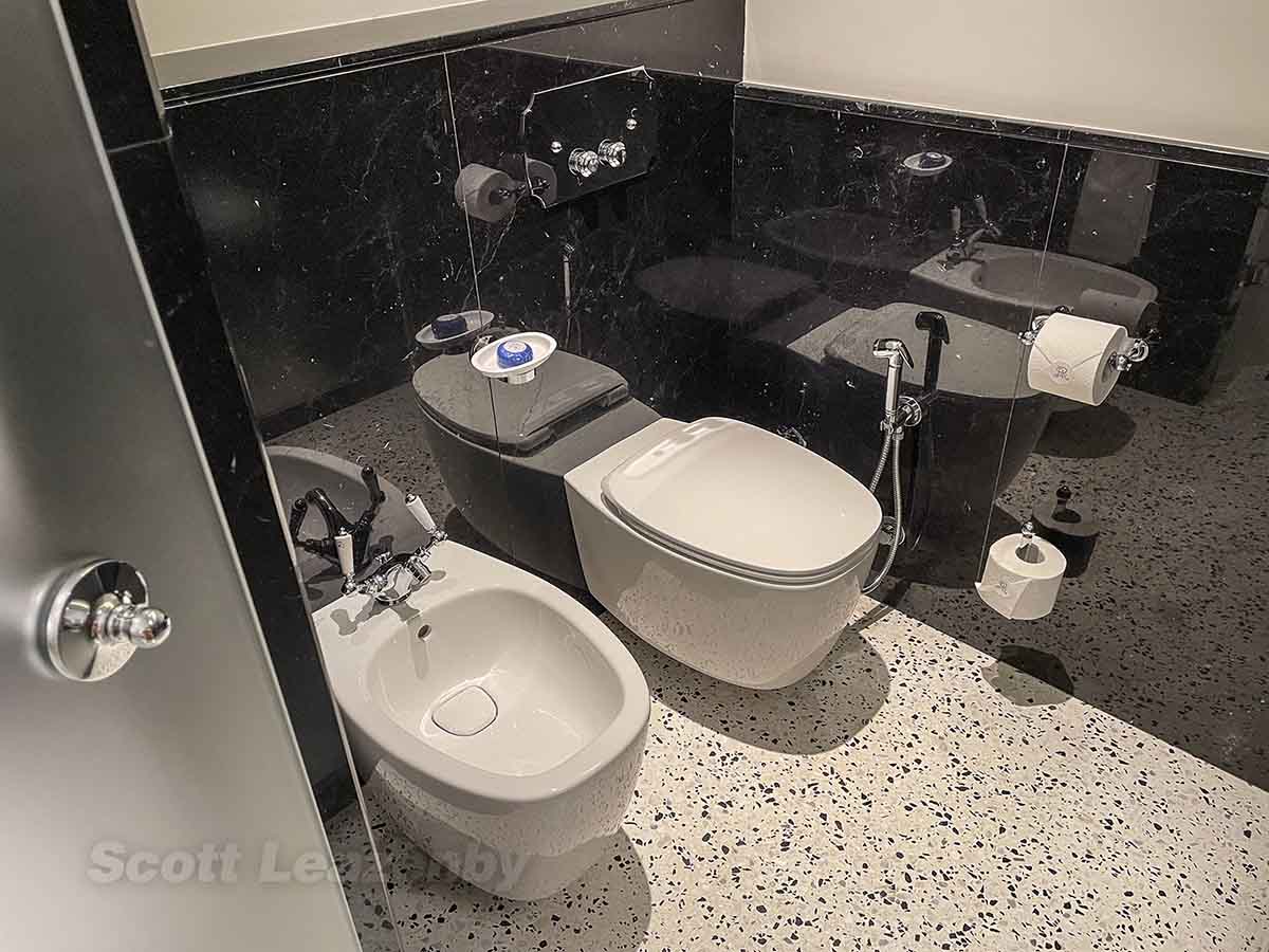 St regis rome toilet and bidet