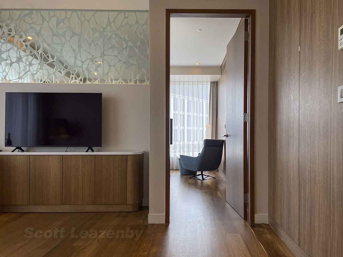 Incheon Grand Hyatt suite door two bedroom