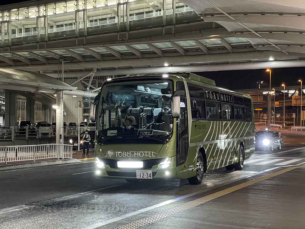 Tobu Hotel Narita airport shuttle bus