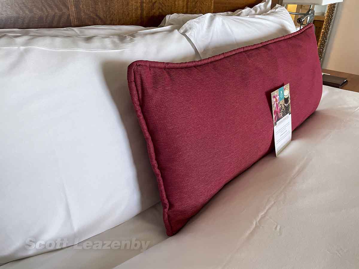 Royal Hawaiian hotel pillows