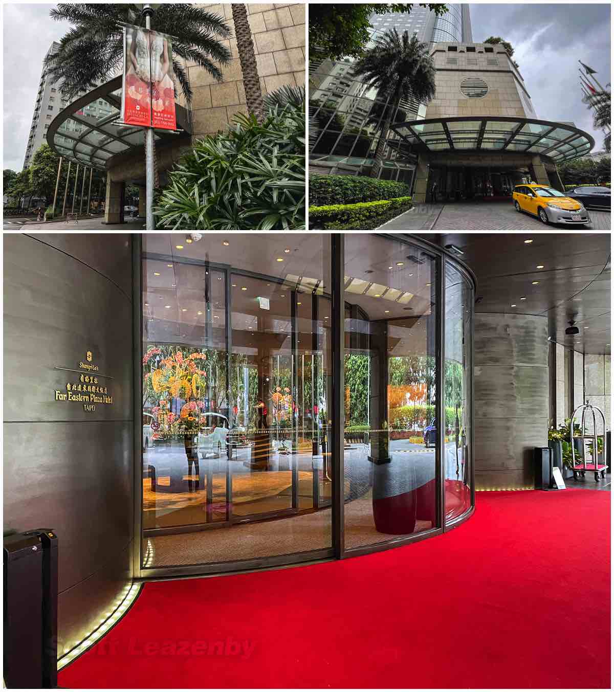 Shangri-La Far Eastern Taipei main entrance and exterior