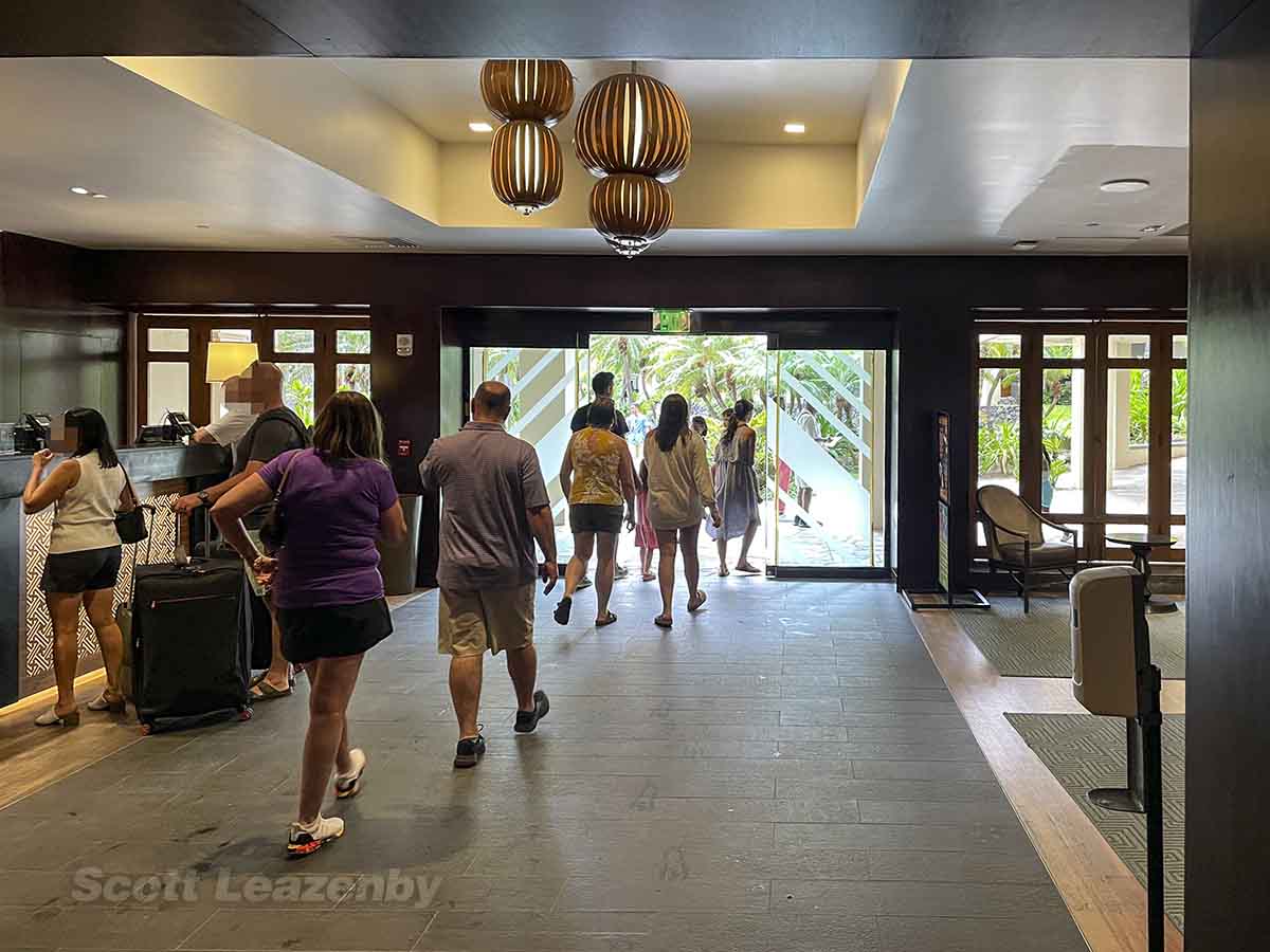 Ali'i Tower main lobby Hilton Hawaiian Village