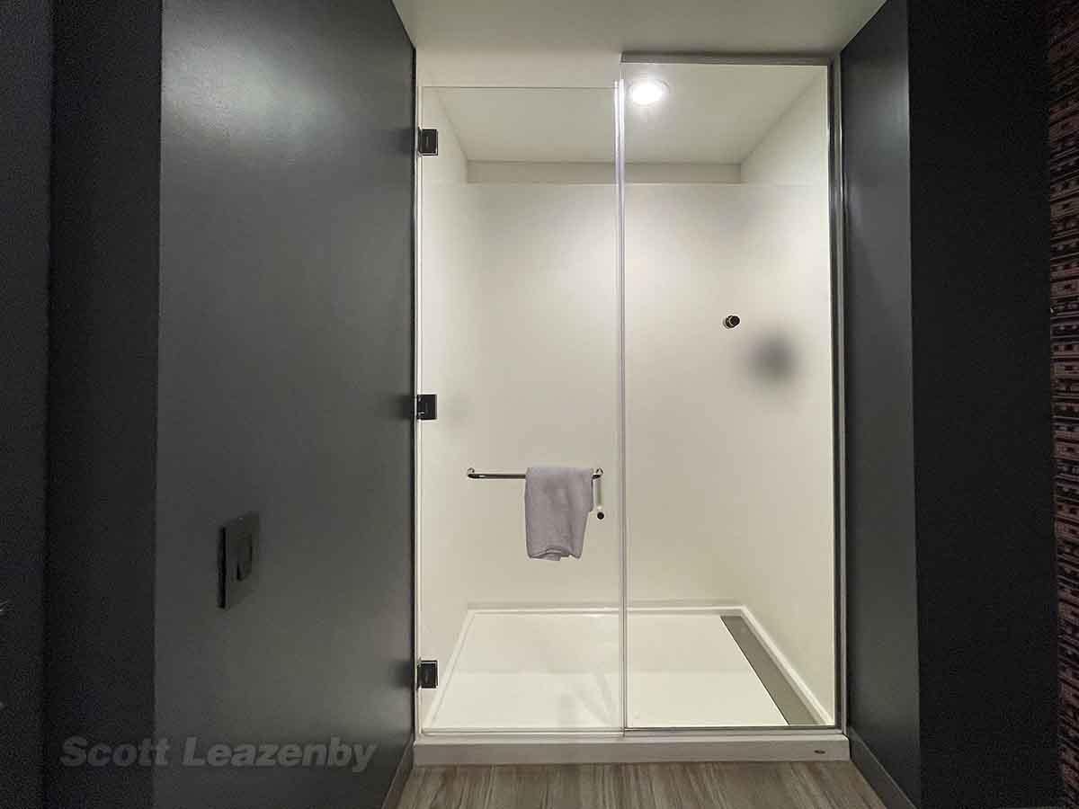 Aloft CLT shower