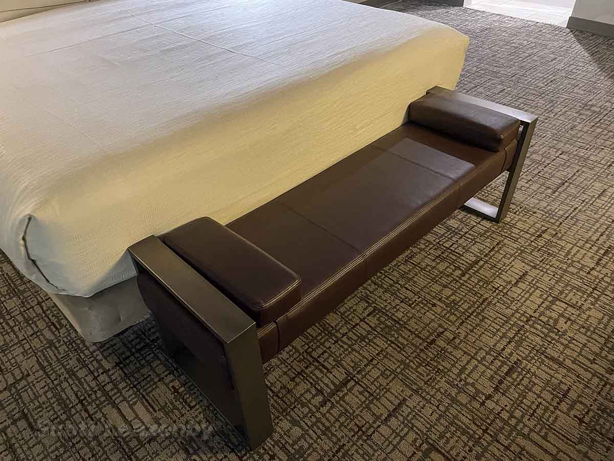 Bedside ottoman