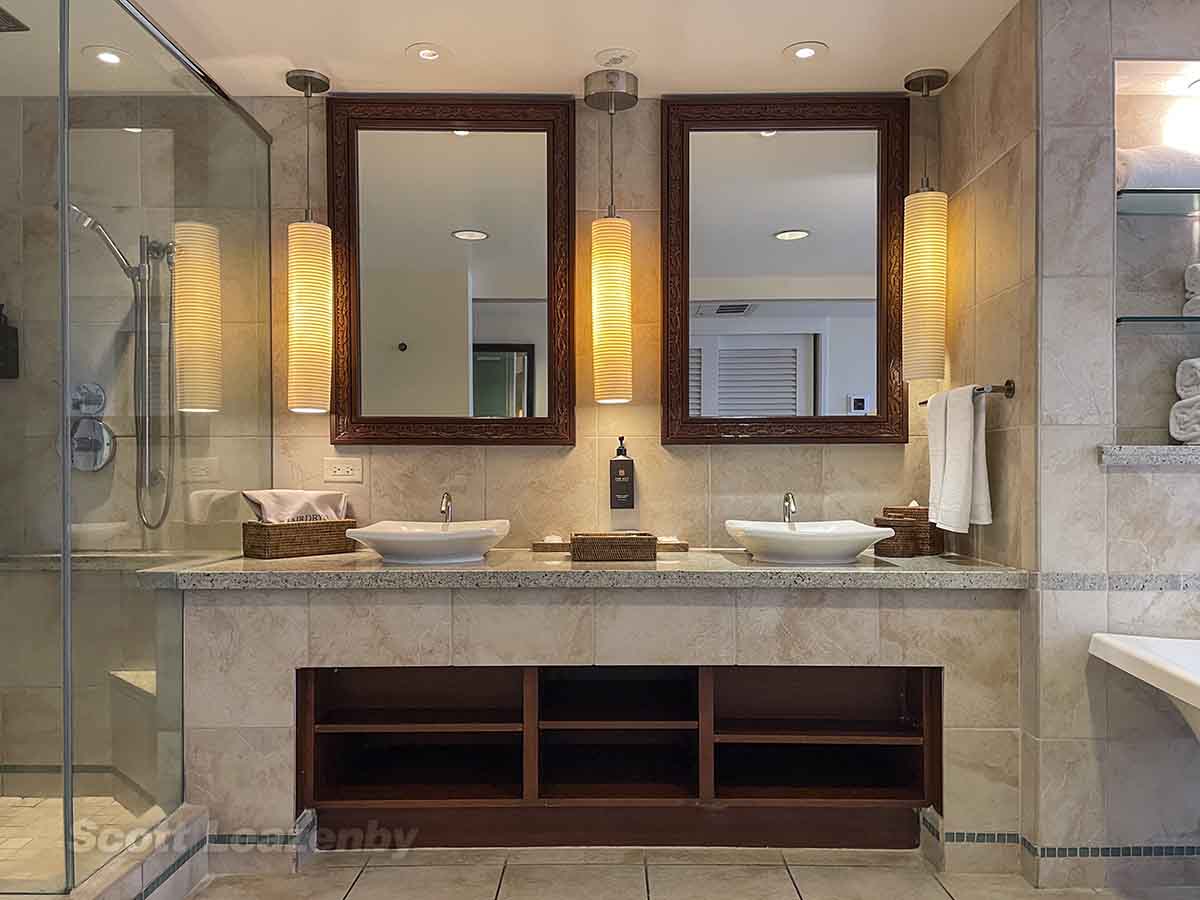 Bathroom layout