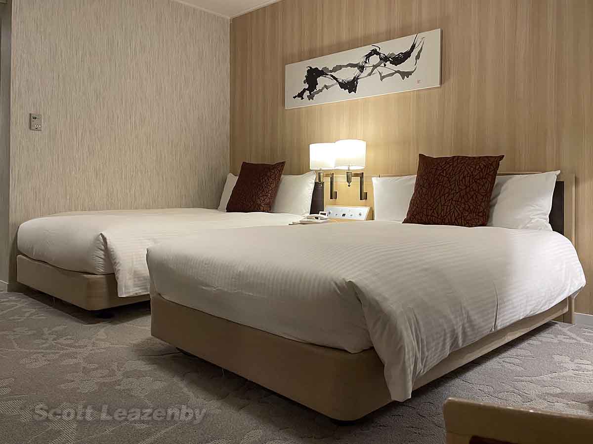 Nikko Hotel NRT double beds