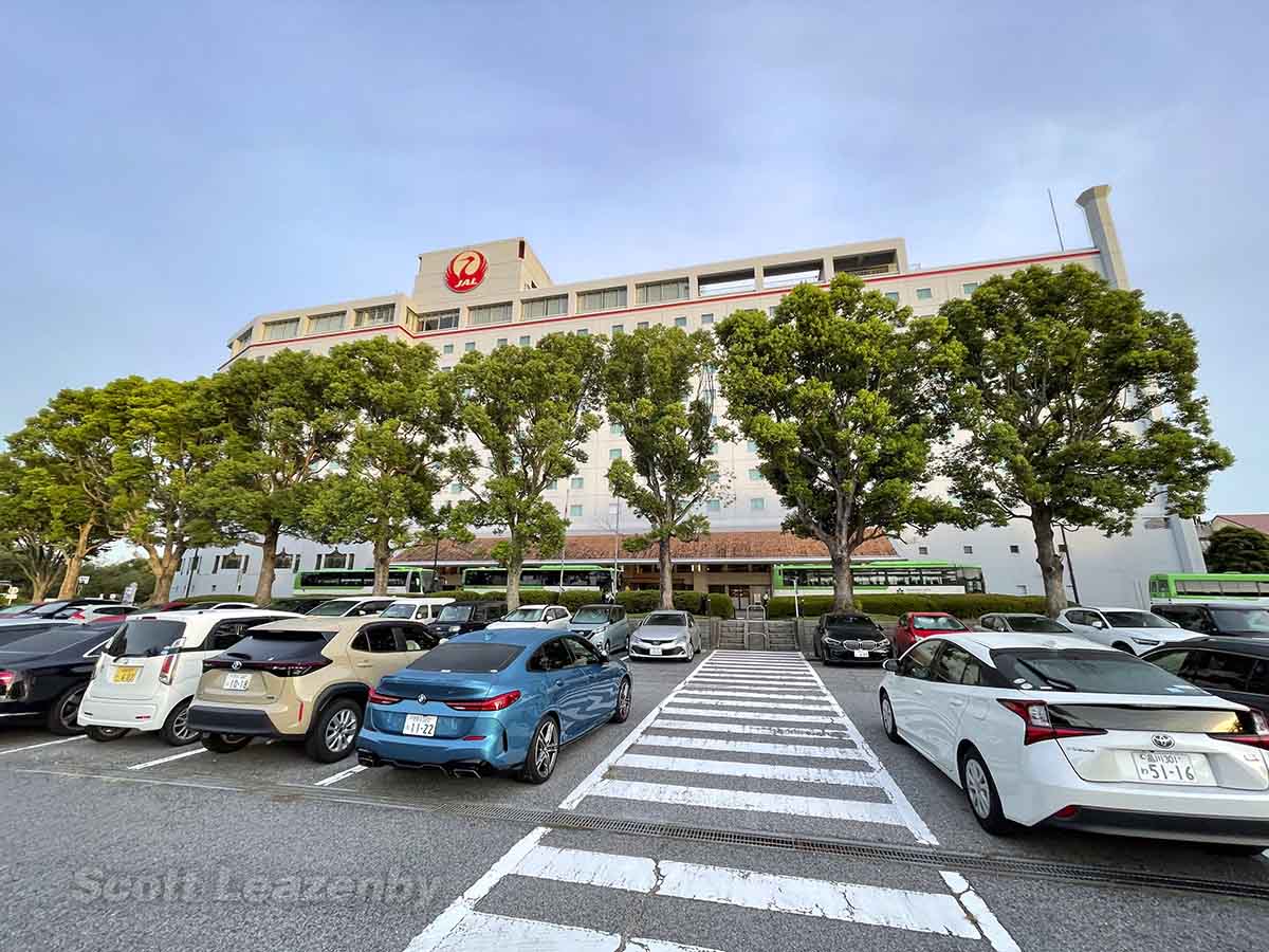 Nikko Hotel NRT exterior and parking lot